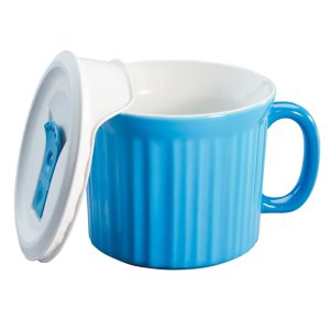 CorningWare® 20-ounce Light Blue Meal Mug with Vented Lid